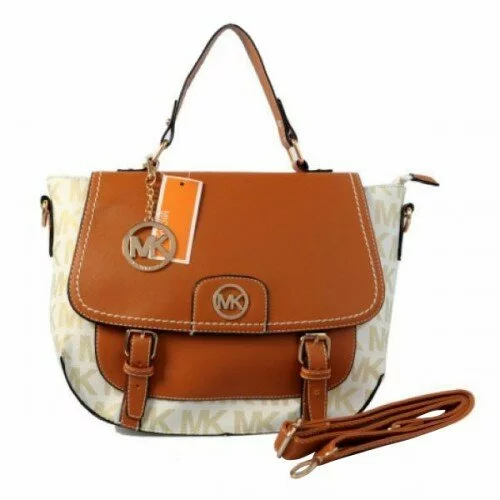 Michael Kors Logo Medium Khaki Totes Michael Kors Logo Medium Khaki Totes